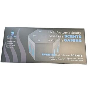 GameScent AI 4D Gaming Movie Scent Atomizer HDMI PC Console VR Adapter BRAND NEW